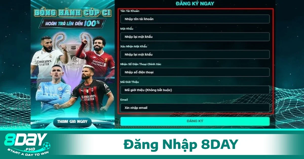 Đăng nhập 8Day đúng cách sẽ giúp người dùng không chỉ tận hưởng dịch vụ trơn tru