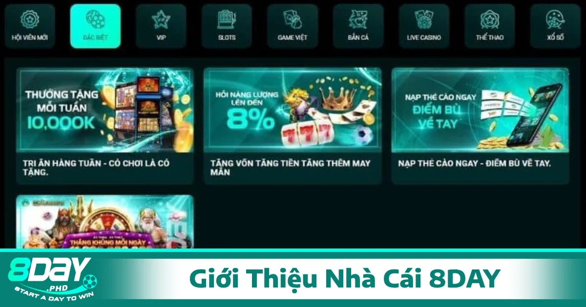 Giới Thiệu 8Day đã nhận được sự yêu thích của đa số người dùng Việt Nam.