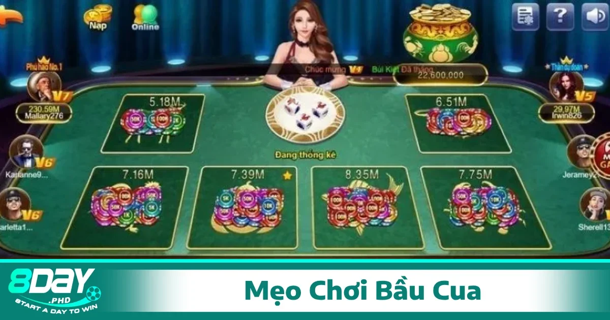 Mẹo Chơi Bầu Cua Hiệu Quả Bí Kíp Thắng Lớn Dễ Áp Dụng 3 Tiếp cận đúng và phân tích cầu một cách chính xác đòi hỏi người chơi phải nhạy bén và tập trung cao độ.