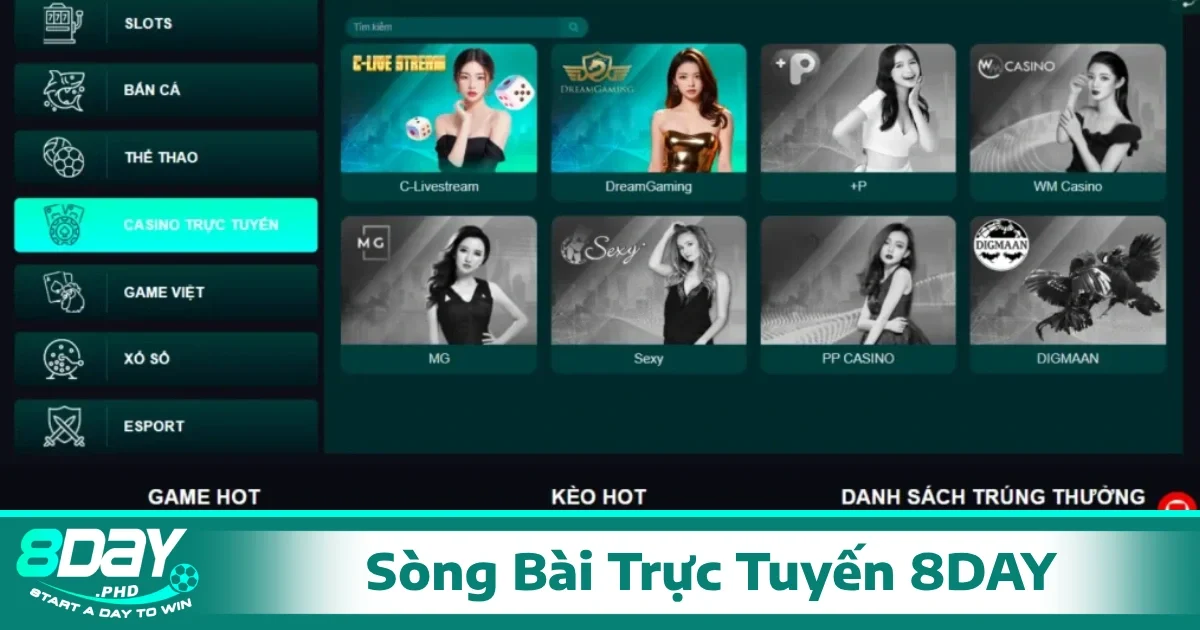 Sòng Bài Trực Tuyến 1 Chơi sòng bài trực tuyến không chỉ giúp người chơi giải trí mà còn là sân chơi thử thách kỹ năng, vốn kiến thức về các trò chơi casino