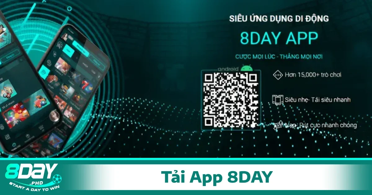 Hướng dẫn tải app 8DAY trên điện thoại di động