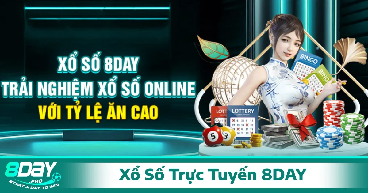 Lợi ích khi chơi xổ số kiến thiết trực tuyến tại 8Day